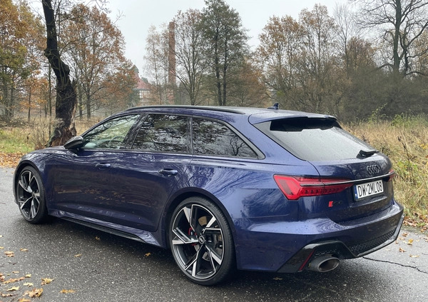 Audi RS6 cena 475900 przebieg: 70200, rok produkcji 2020 z Wrocław małe 781